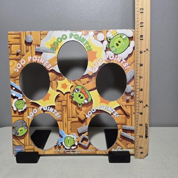Angry Birds Bean Bag Plush Wood Table Toss Game By Commonwealth Party Game *read - Picture 2 of 16